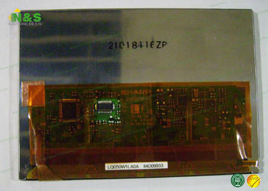 Panel LCD agudo de LQ050W1LA0A 5,0 pulgadas normalmente de blanco con área activa de 109.1×63.9 milímetro