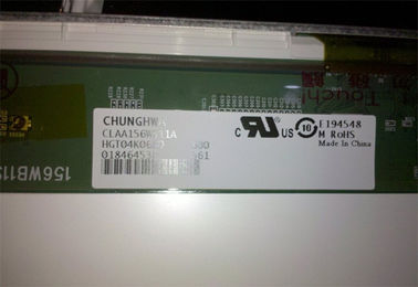 1366 panel LCD 15,6, superficie de ×768 CLAA156WB11A del resplandor de la pantalla del lcd del ordenador portátil
