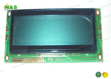 2,4 tamaño de carácter de la exhibición 3.2×5.95 milímetros de la pulgada DMC -16117A Optrex LCD