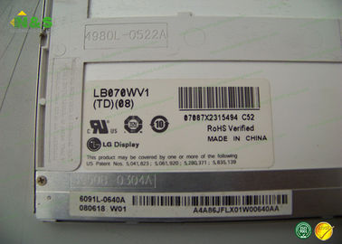LG Display LB070WV1-TD08 7,0 pulgadas con área activa de 152.4×91.44 milímetro