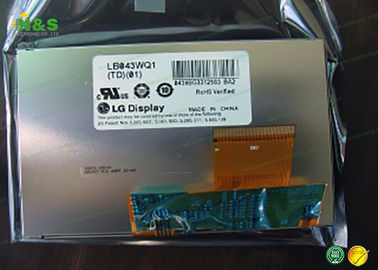 LG Display LB043WQ1-TD05 4,3 pulgadas normalmente de blanco con 95.04×53.856 milímetro