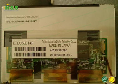 400:1 normalmente blanco 262K WLED LVDS de la pulgada LCM 1024×600 300 del panel LCD 5,6 de LTD056ET4P TOSHIBA