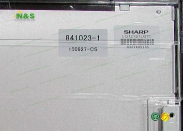 Panel LCD agudo normalmente blanco del reemplazo LQ121S1LG75 12,1 pulgadas con 246×184.5 milímetro