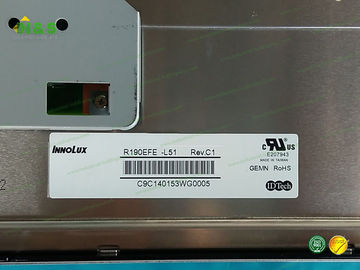 R190EFE-L51 INNOLUX uno-Si TFT LCD, 19,0 pulgadas, 1280×1024 para el uso industrial