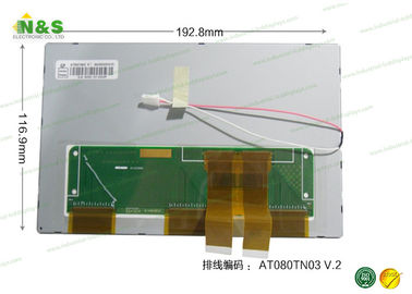 Panel LCD de AT080TN03 V.2 Innolux, exhibición automotriz de WVGA lcd para el coche