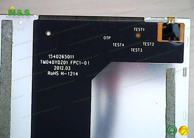 Pantallas LCD de TM040YDZ01 4.0inch Tianma 480 (RGB) ×800, resolución de WVGA