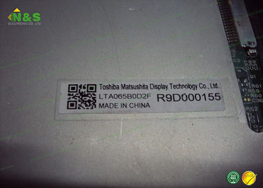 6,5 pulgadas LTA065B0D2F TOSHIBA normalmente blanco para el panel industrial del uso