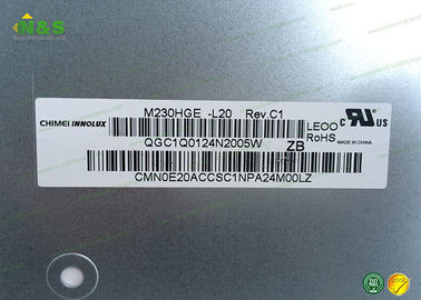 M230HGE-L20 normalmente blanco tipo del paisaje del panel LCD de Innolux de 23,0 pulgadas con 509.184×286.416 milímetro