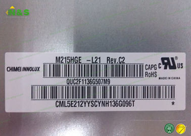 M215HGE-L21 10,4 1000:1 normalmente blancos el 16.7M WLED LVDS del panel LCD LCM 1920×1080 250 de Innolux de la pulgada