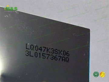 Sostenido LQ047K3SX06 exhibición vertical del LCD de 4,7 pulgadas con área activa de 58.104×103.296 milímetro