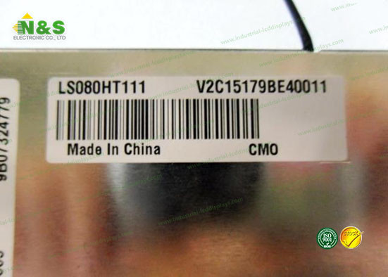 Pequeña exhibición 800 * de Chimei Lcd de 8 pulgadas resolución 600 para industrial