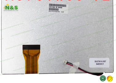 Exhibición de panel LCD normalmente blanca de A070VW05 V2 AUO con área activa de 152.4×91.44 milímetro