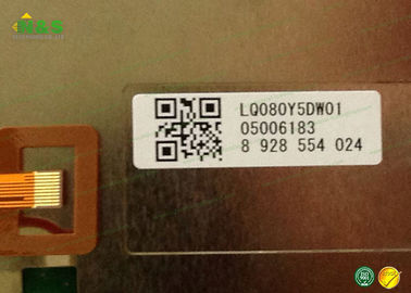LQ080Y5DW01 pulgada aguda antideslumbrante LCM 800×480 650 el 16.7M WLED TTL del panel LCD 8,0