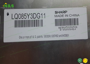 LQ085Y3DG11 pulgada aguda LCM 800×480 del panel LCD 8,5