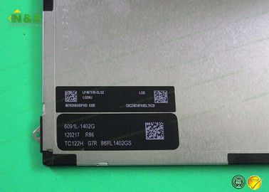Panel LCD de LP097X02-SLQ2 LG 9,7 pulgadas con 196.608×147.456 milímetro para todo el cojín, el panel de la tableta