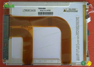 Pantallas LCD industriales normalmente blancas 170.4×127.8 milímetro 70 262K CCFL TTL de LTM08C343S TOSHIBA
