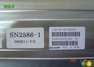 370 Cdes/m2 del reemplazo de pantalla de visualización aguda LQ121S1DG41 12,1” 800*600 del panel LCD