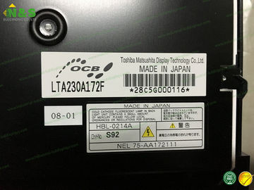 Ennegrezca normalmente 23,0 el módulo de la pulgada LTA230A172F Toshiba TFT LCD 23,0 pulgadas, tipo CCFL de la lámpara 1280×768