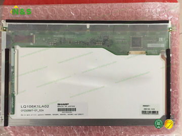 LQ106K1LA02 del panel LCD AGUDO industrial de 10,6 pantallas LCD de la pulgada área activa 230.4×138.24 milímetro